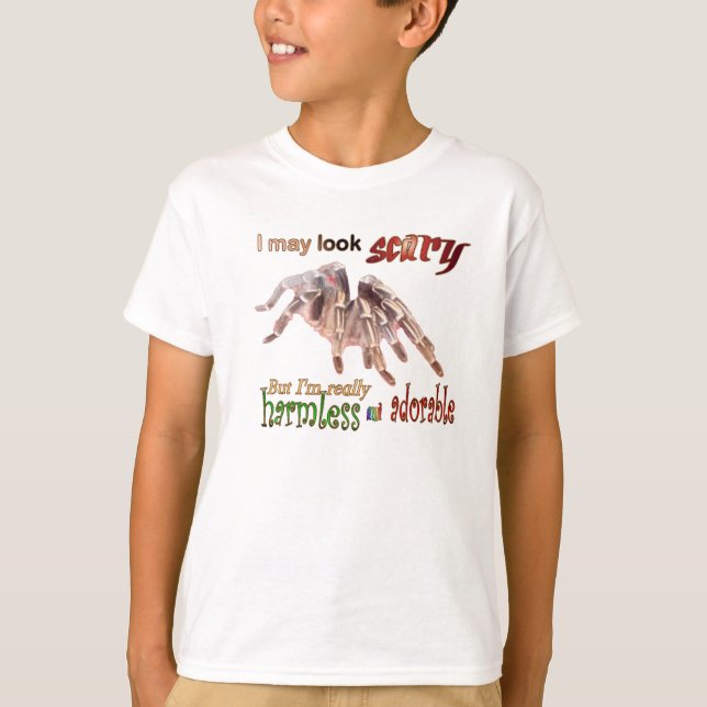 Camiseta grande y sin encanto para niños de Tarant (Anverso)