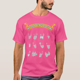 Camiseta Grandes Barbas De Ciencia Humor Científico Friki
