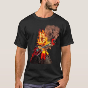 CAMISETA GRANDES BOLAS DE FUEGO