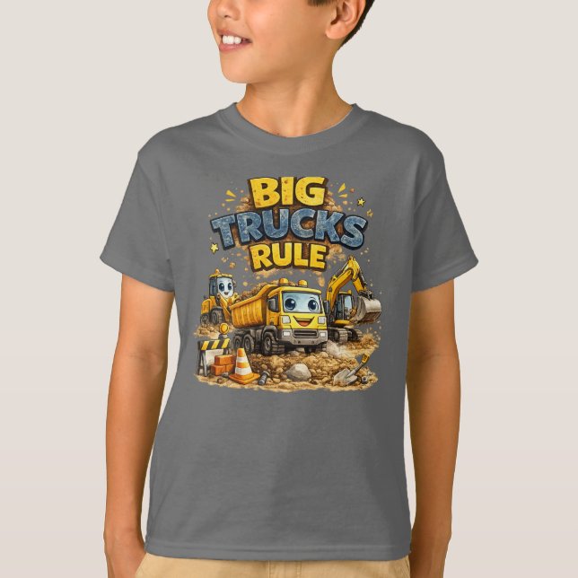 Camiseta Grandes Camiones Mandan (Anverso)