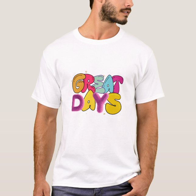 Camiseta Grandes colores (Anverso)