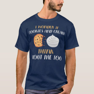 Camiseta Grandes Cookies Y Crema Cita Amando