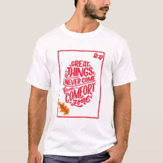 Camiseta Grandes Cosas Que Necesitan Valor Tee