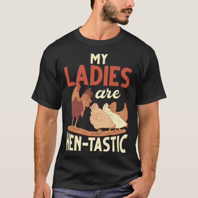 Camiseta Grandes criadores de pollos y agricultores crían p (Anverso)