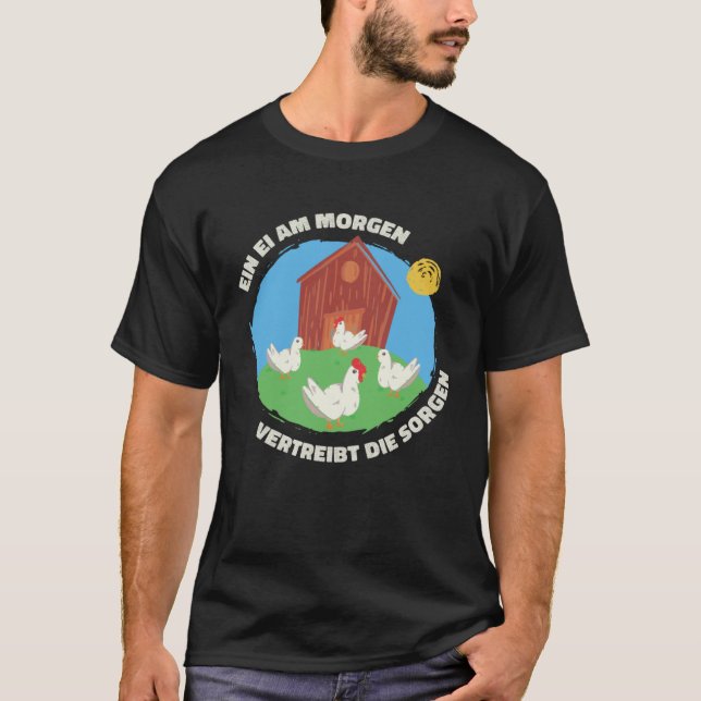 Camiseta Grandes criadores de pollos y agricultores crían p (Anverso)