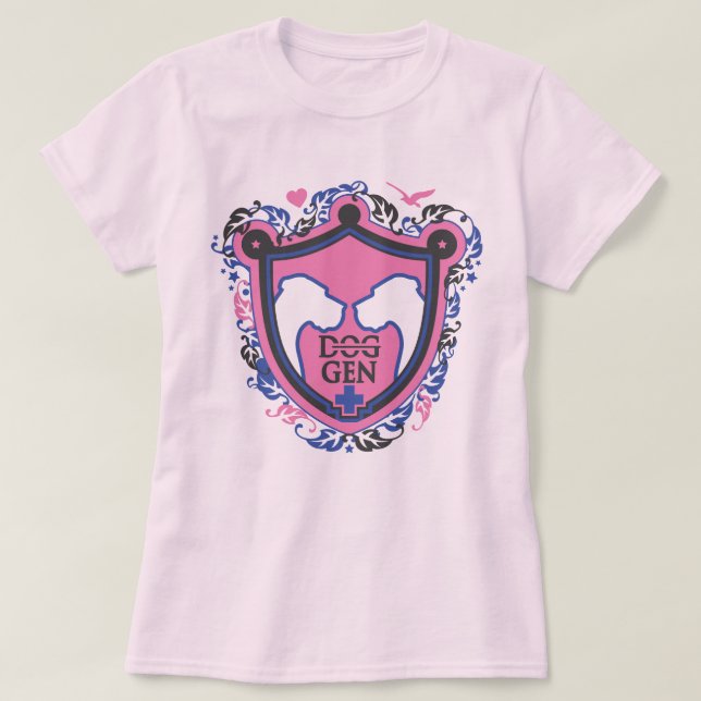 Camiseta Grandes daneses - Escudo (Diseño del anverso)