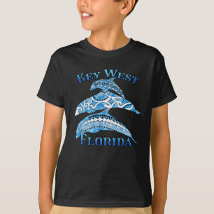 Camiseta Grandes delfines tribales de vacaciones de Florida