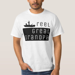 Camiseta Grandes estallidos del carrete que pescan al