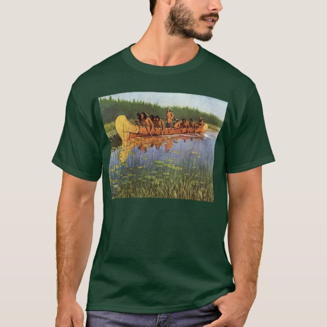 Camiseta Grandes exploradores de Remington, pioneros de la  (Anverso)
