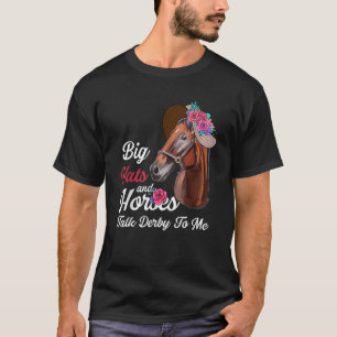 Camiseta Grandes Gorras Y Caballos Hablan De Derby Para Mí