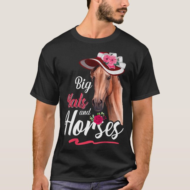 Camiseta Grandes Gorras Y Fascinadores De Caballos De Cabal (Anverso)