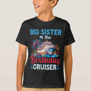Camiseta Grandes Hermanas Del Crucero De Cumpleaños Diverti