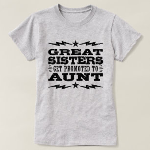 Camiseta Grandes Hermanas Se Promocionan Para Tejer.