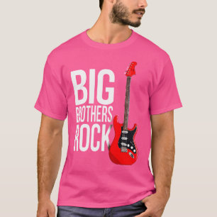 Camiseta Grandes Hermanos Rock Rock Guitar Hermano Mayor