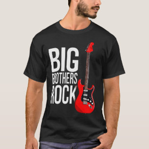 Camiseta Grandes Hermanos Rock Rock Guitar Hermano Mayor