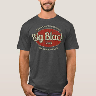 Camiseta Grandes herramientas negras de música industrial 1