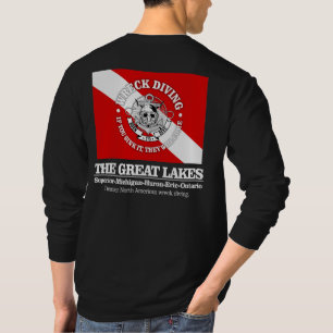 Camiseta Grandes lagos (buceo de naufragio)