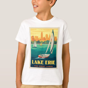 Camiseta Grandes Lagos   Lago Erie