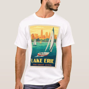 Camiseta Grandes Lagos   Lago Erie