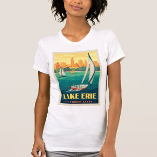 Camiseta Grandes Lagos Lago Erie