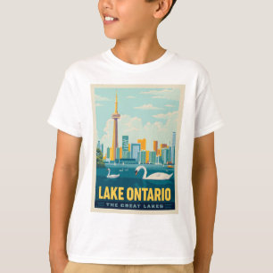 Camiseta Grandes Lagos   Lago Ontario