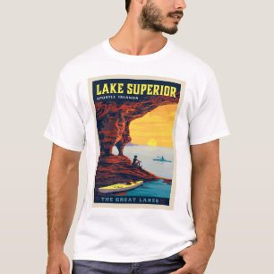 Camiseta Grandes Lagos   Lago Superior