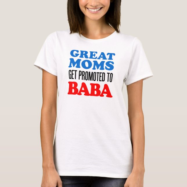 Camiseta Grandes Madres Promocionadas A La Abuela Ucraniana (Anverso)