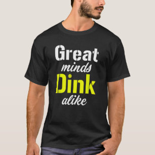 Camiseta Grandes mentes se hunden como divertida pelota de