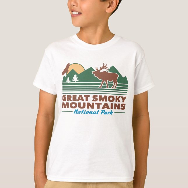 Camiseta Grandes Montañas Ahumadas (Anverso)