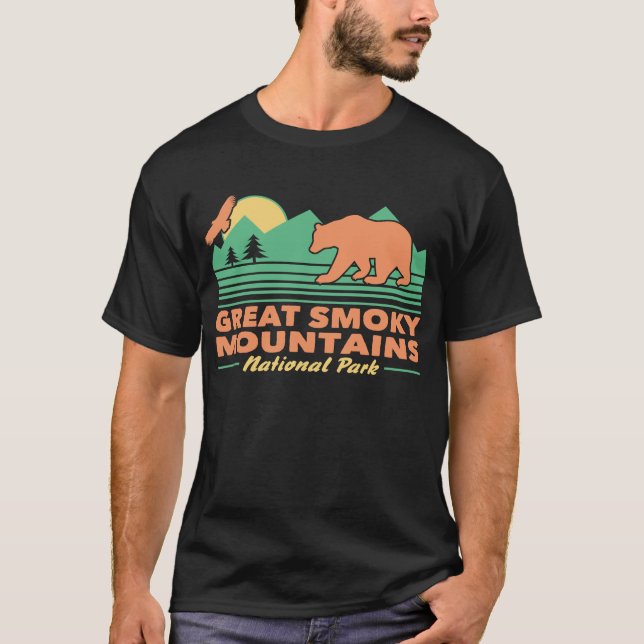 Camiseta Grandes Montañas Ahumadas (Anverso)