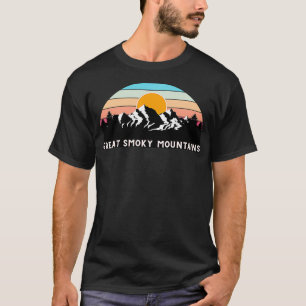 Camiseta Grandes Montañas Ahumadas Parque Nacional Regalos 