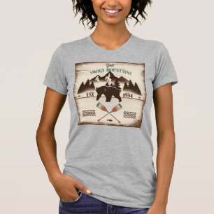 Camiseta Grandes montañas humeantes, oso TN