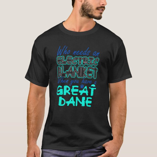 Camiseta Grandes Navidades De Danés Que Necesitan Gr De Man (Anverso)