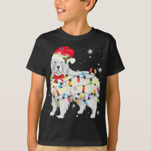Camiseta Grandes Navidades de perro de los Pirineos Encende