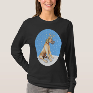 Camiseta Grandes Navidades de renos daneses Fawn UC