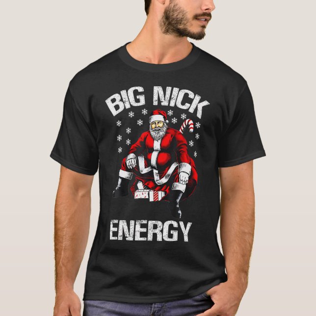 Camiseta Grandes Navidades de Santa Ana Energy Funny (Anverso)
