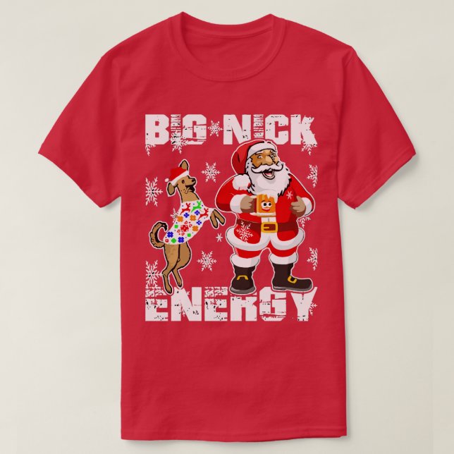Camiseta Grandes Navidades de Santa Ana Energy Funny (Diseño del anverso)