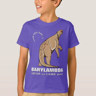 Camiseta Grandes nombres extintos (#2): Barylambda