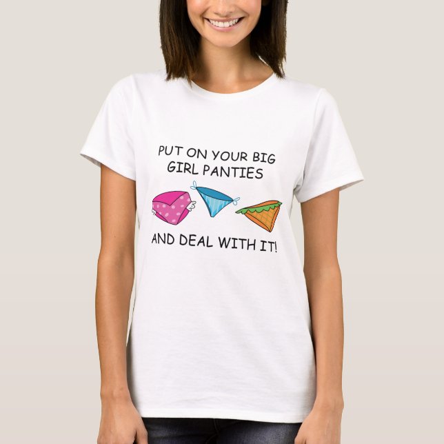 Camiseta Grandes Panties Chicas (Anverso)