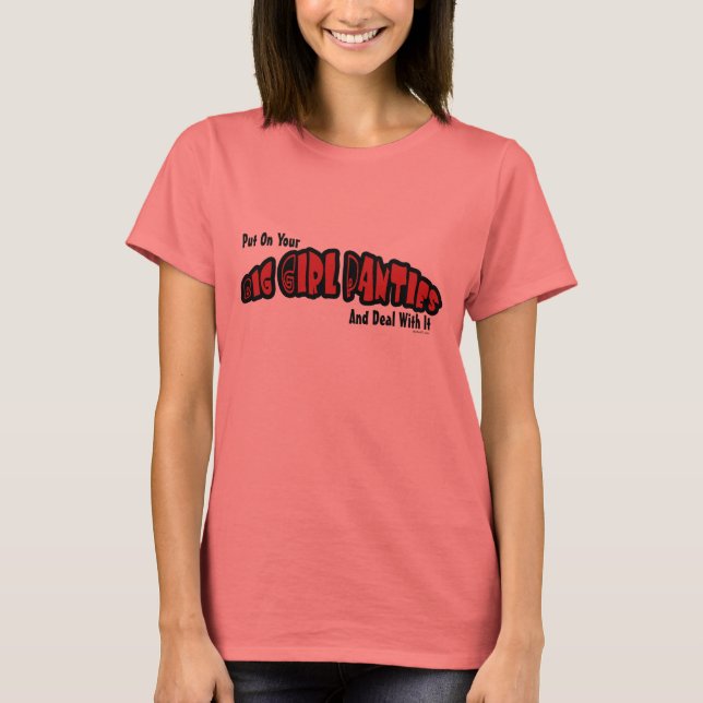 Camiseta Grandes Panties Chicas (Anverso)