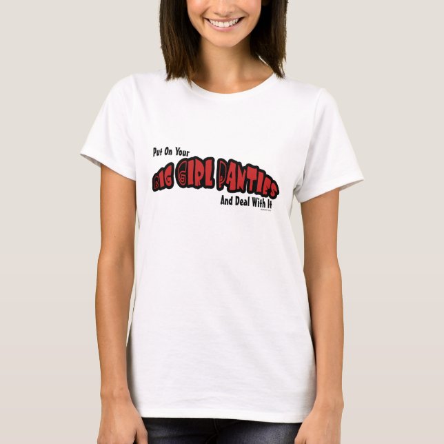 Camiseta Grandes Panties Chicas (Anverso)