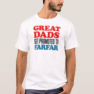 Camiseta Grandes papás promovidos a Farfar