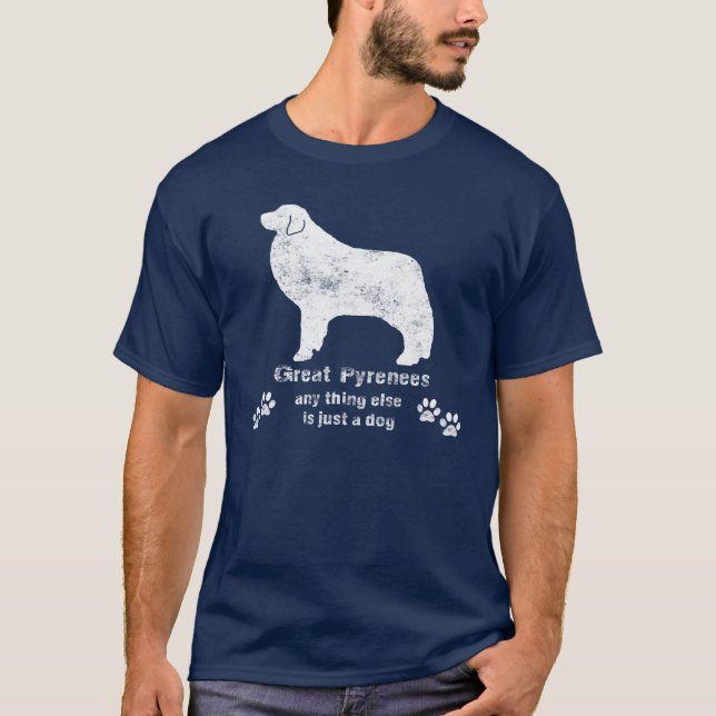 Camiseta Grandes Pirineos - Cualquier otra cosa es solament (Anverso)