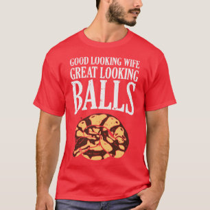 Camiseta Grandes pitones de bolas de aspecto