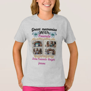 Camiseta Grandes Recuerdos con Amigos Regalo Personalizado 