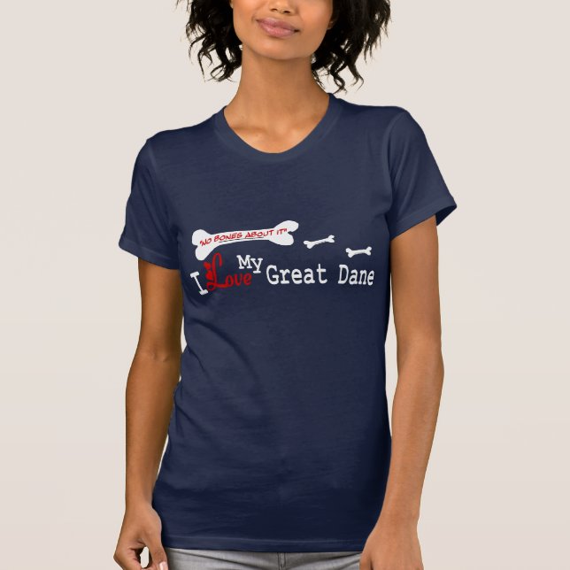 Camiseta Grandes regalos de danés (Anverso)