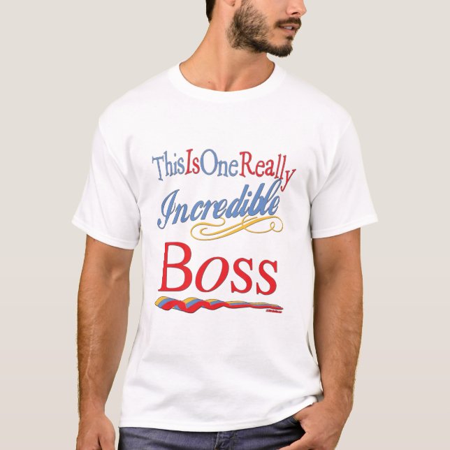 Camiseta Grandes regalos para Boss (Anverso)