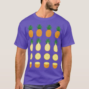 Camiseta Grandes ropas de fruta de piña Aloha Hawaii