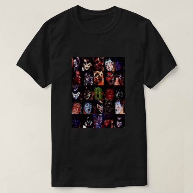 Camiseta Grandes rostros de Muta  (Diseño del anverso)