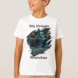 Camiseta Grandes Sueños y Llaves Rotos Drift Car